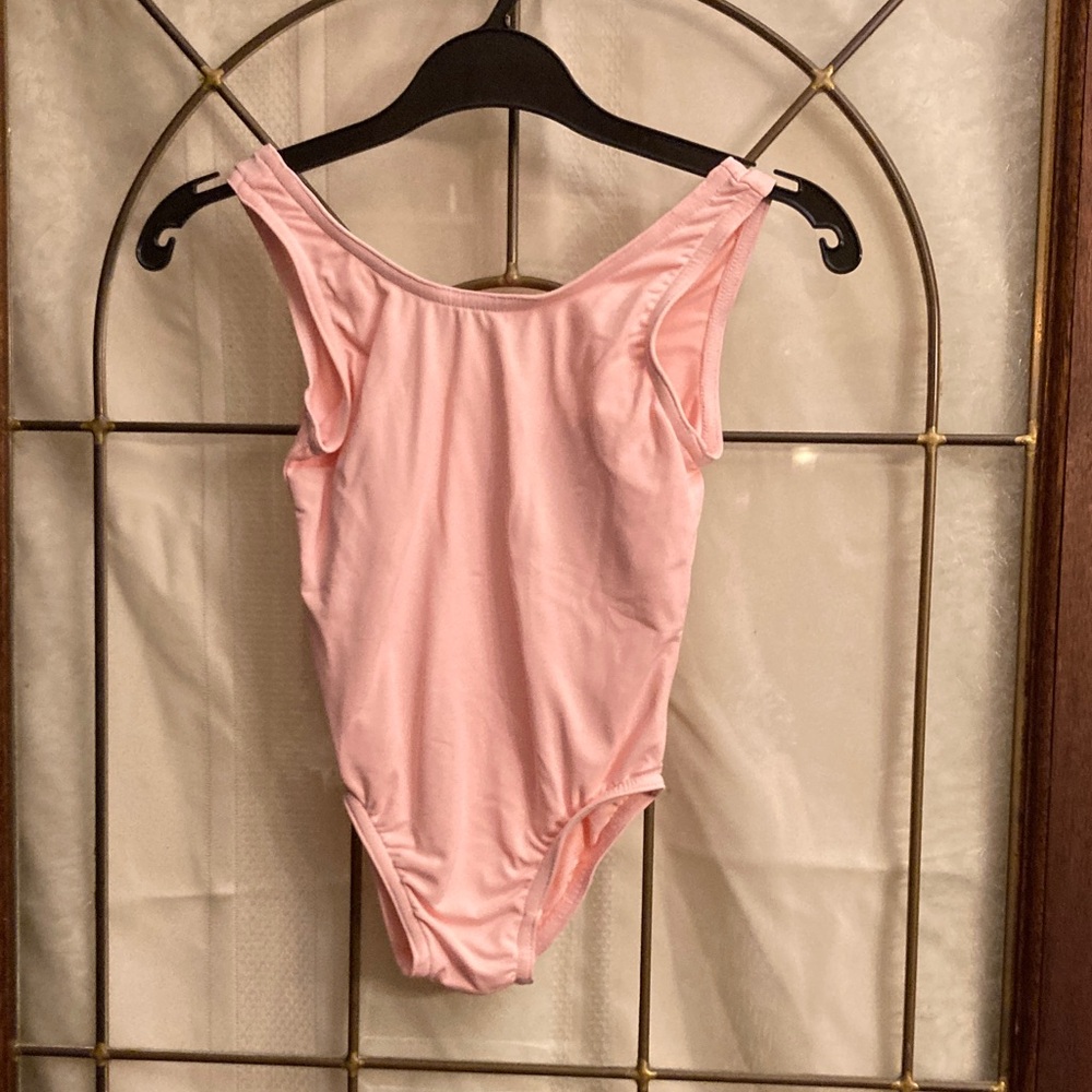 Soft Pink Kids Leotard